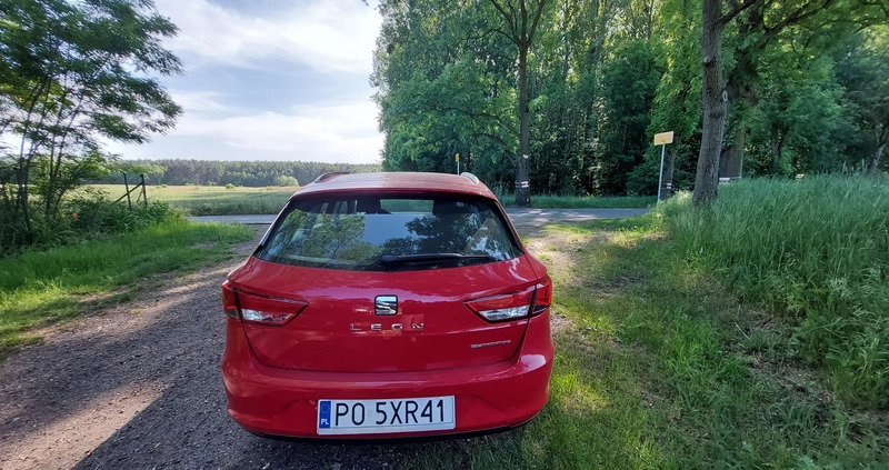 Seat Leon cena 37000 przebieg: 140000, rok produkcji 2016 z Poznań małe 67